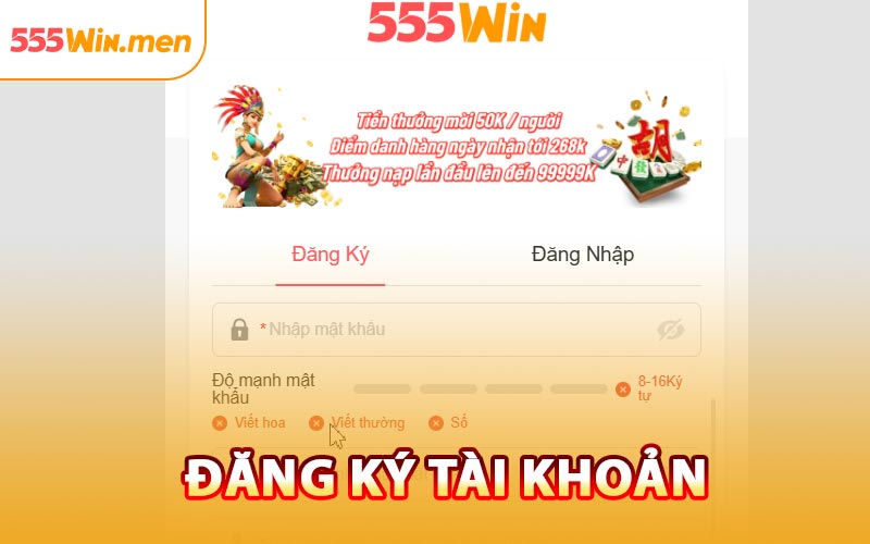 Đăng ký tài khoản 